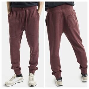 NWT Burton Men's Oak Fleece Pants Almandine Heather Size S